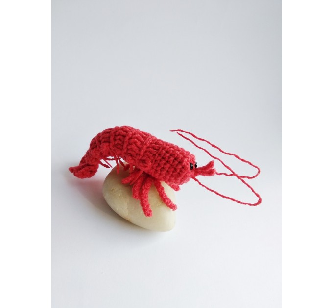 Stuffed shrimp toy