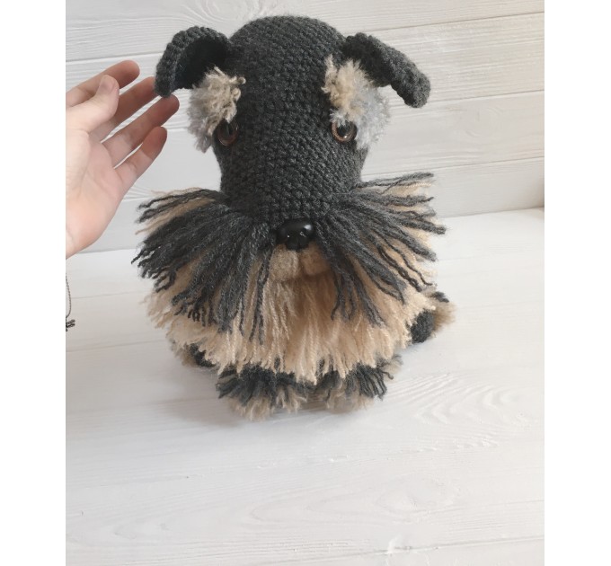 Schnauzer stuffed animal
