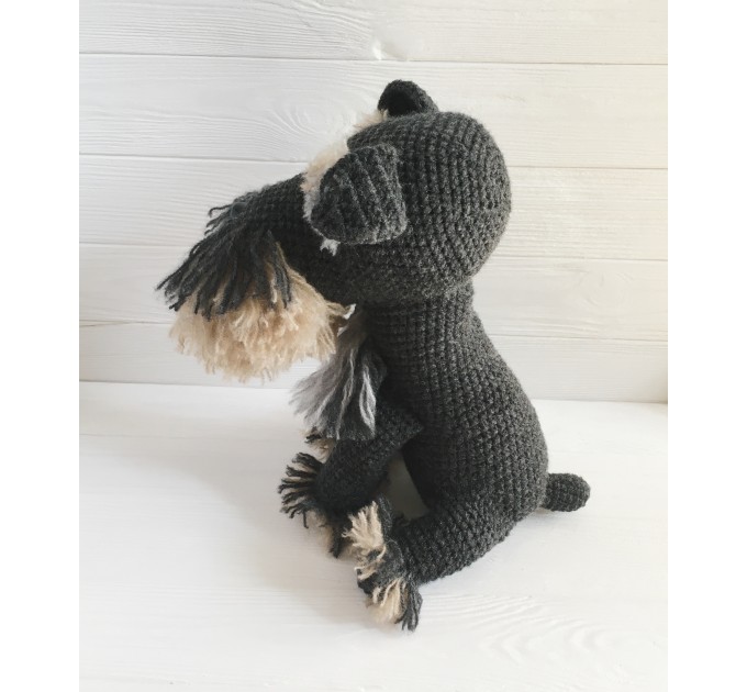 Schnauzer stuffed animal