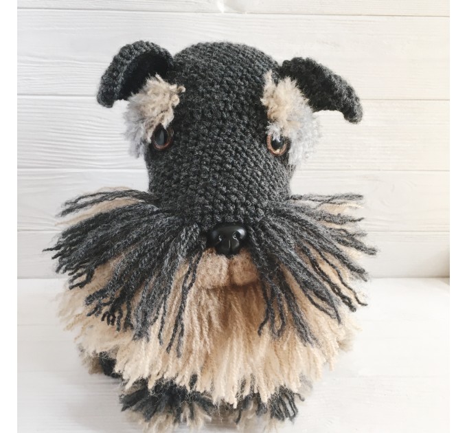 Schnauzer stuffed animal