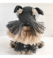 Schnauzer stuffed animal