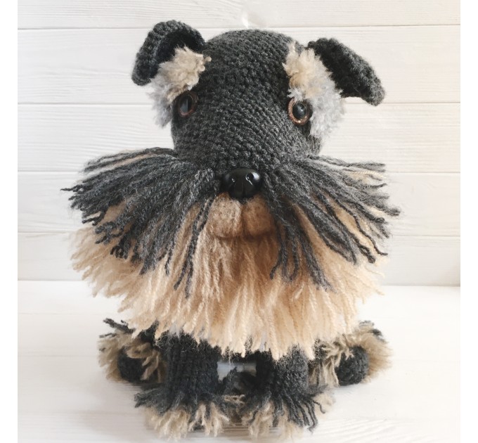 Schnauzer stuffed animal