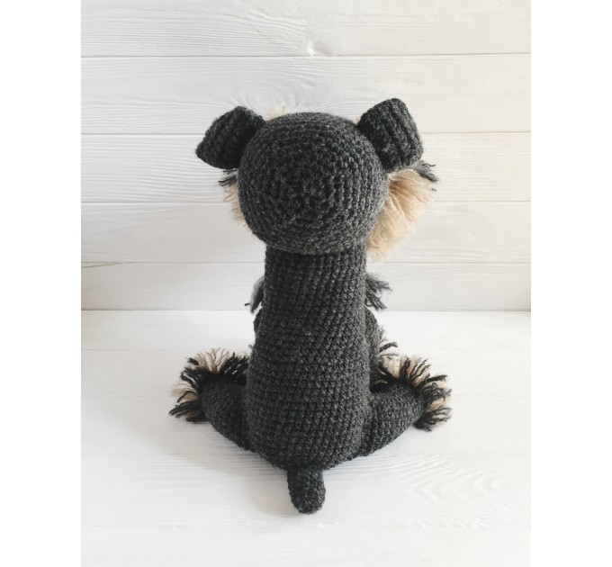 Schnauzer stuffed animal