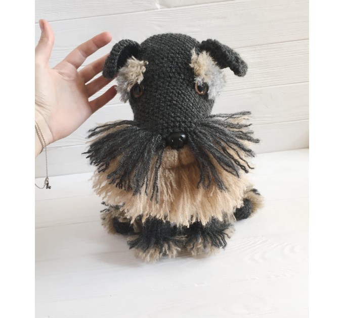 Schnauzer stuffed animal