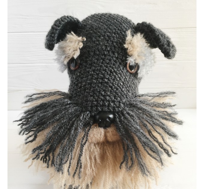 Schnauzer stuffed animal