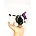 Stuffed boston terrier dog