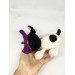 Stuffed boston terrier dog
