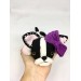 Stuffed boston terrier dog