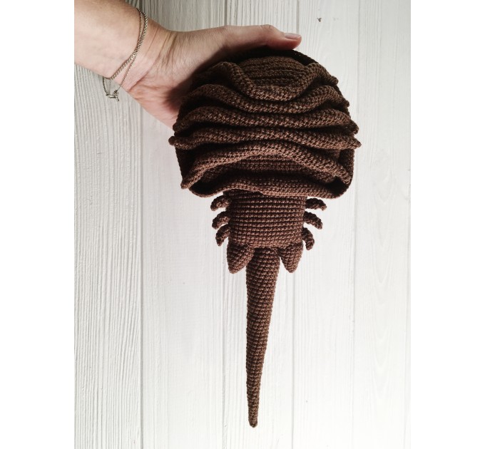 Stuffed horseshoe crab toy