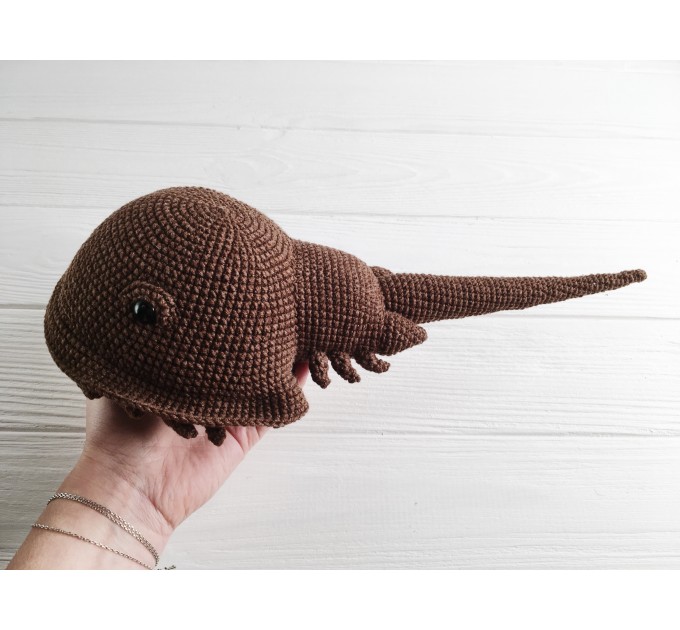 Stuffed horseshoe crab toy