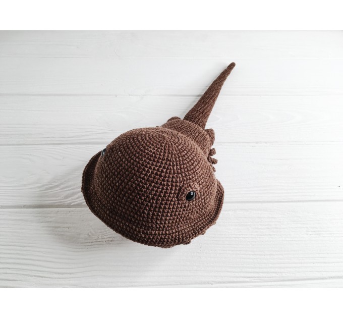 Stuffed horseshoe crab toy