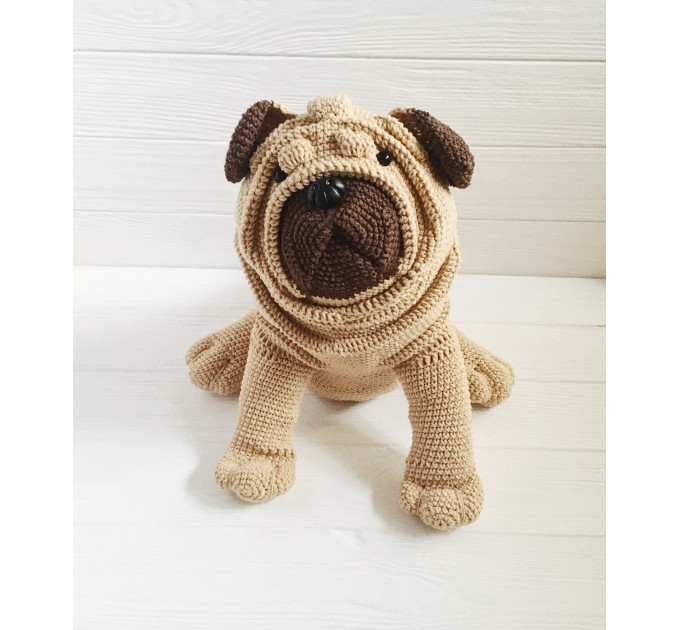 Pug dog stuffed animal