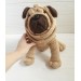 Pug dog stuffed animal
