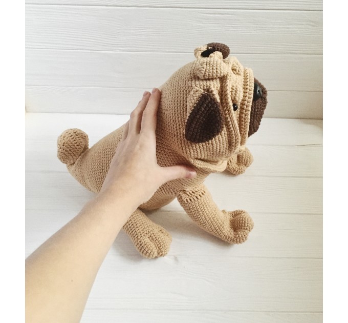 Pug dog stuffed animal