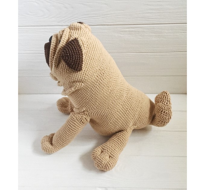 Pug dog stuffed animal