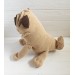 Pug dog stuffed animal
