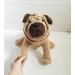 Pug dog stuffed animal