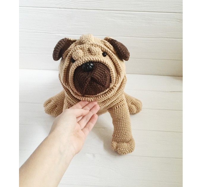 Pug dog stuffed animal