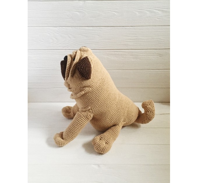 Pug dog stuffed animal