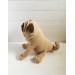Pug dog stuffed animal