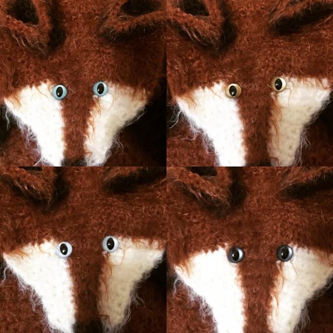 Crochet fox scarf