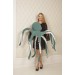 Giant stuffed octopus teal