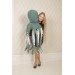 Giant stuffed octopus teal