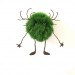 Stuffed green monster