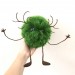 Stuffed green monster
