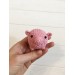 stuffed pink pig toy