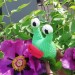 Stuffed slug with lips