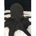 Giant octopus shaped pillow black
