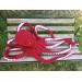 octopus shaped pillow red