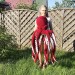 Giant octopus shaped pillow red
