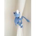 blue rhinoceros decor