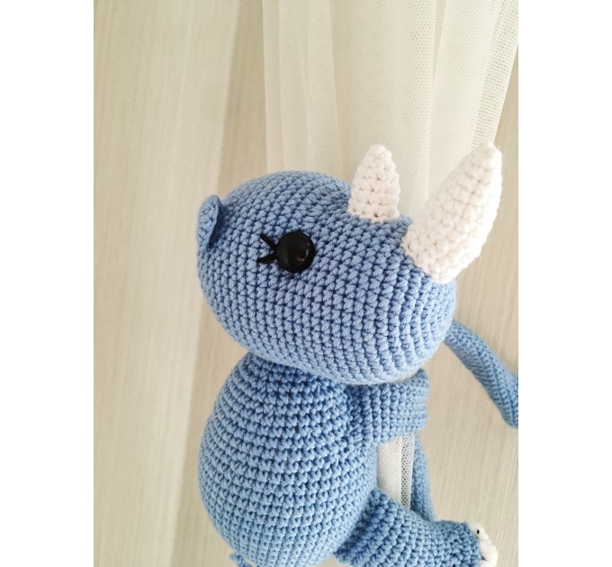 Rhinoceros curtain tieback