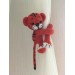 Tiger curtain tieback