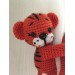Tiger curtain tieback