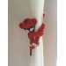 Tiger curtain tieback