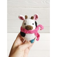 Stuffed cow toy