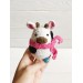 stuffed animal cow