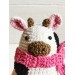 Stuffed cow toy