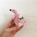 easter flamingo egg cover