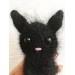 crochet furry bat