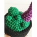 Stuffed witch cauldron