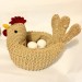 easter hen decor