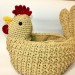 Hen Easter basket