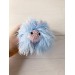 blue and pink caterpillar plush