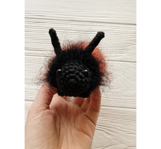 Amigurumi woolly bear caterpillar