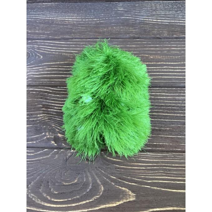 green caterpillar stuffed toy
